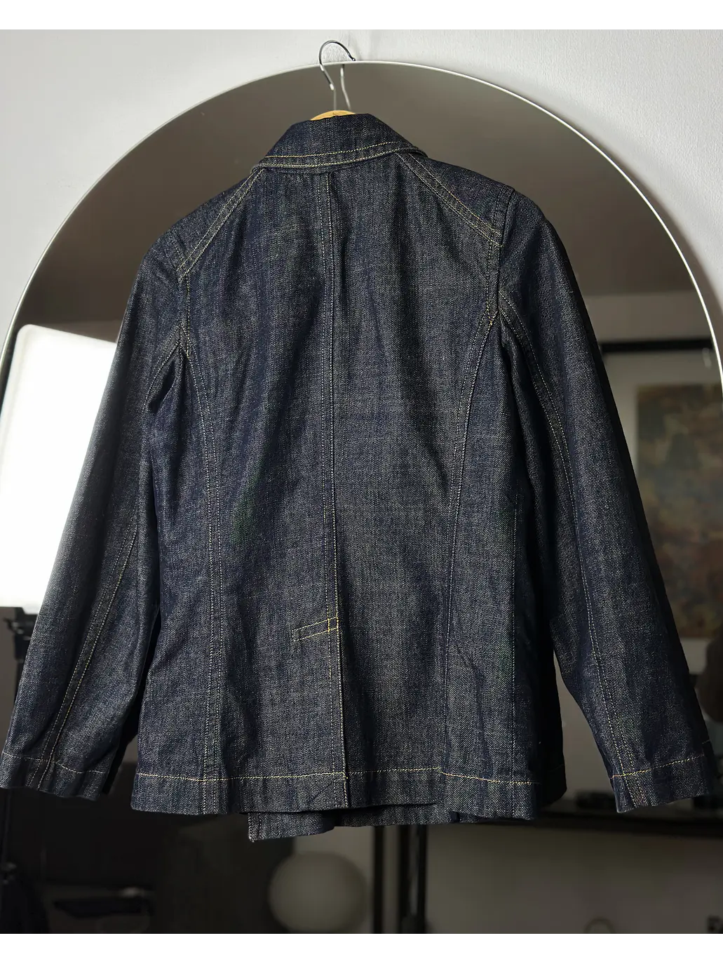 Chaqueta de mezclilla azul 6