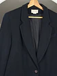 Blazer negro de lana - Miniatura 4