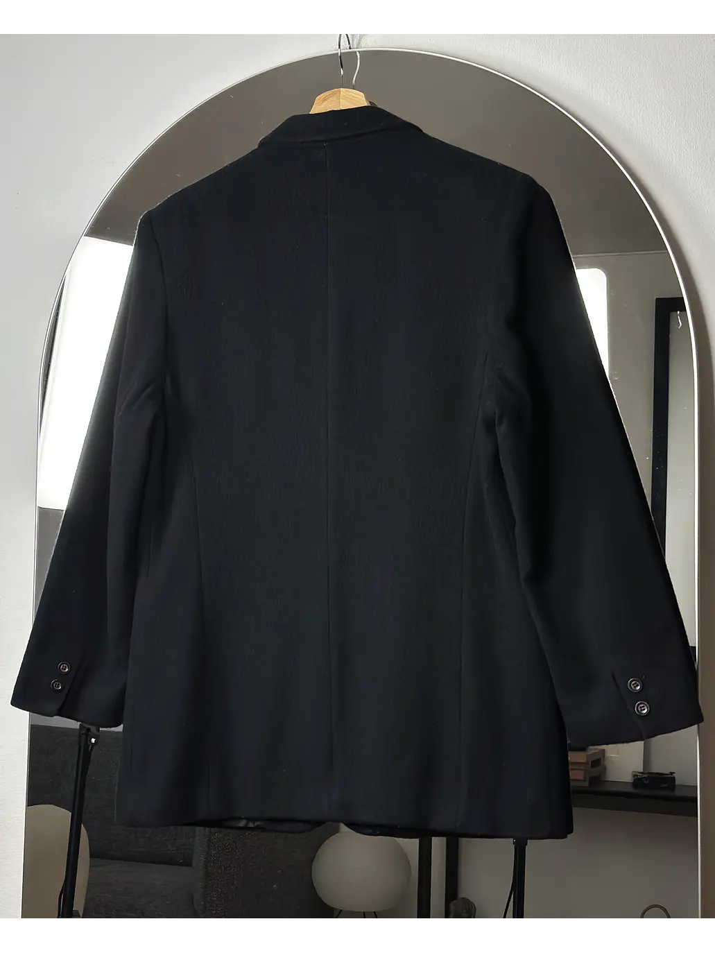 Blazer negro de lana 5