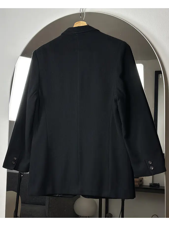 Blazer negro de lana 5