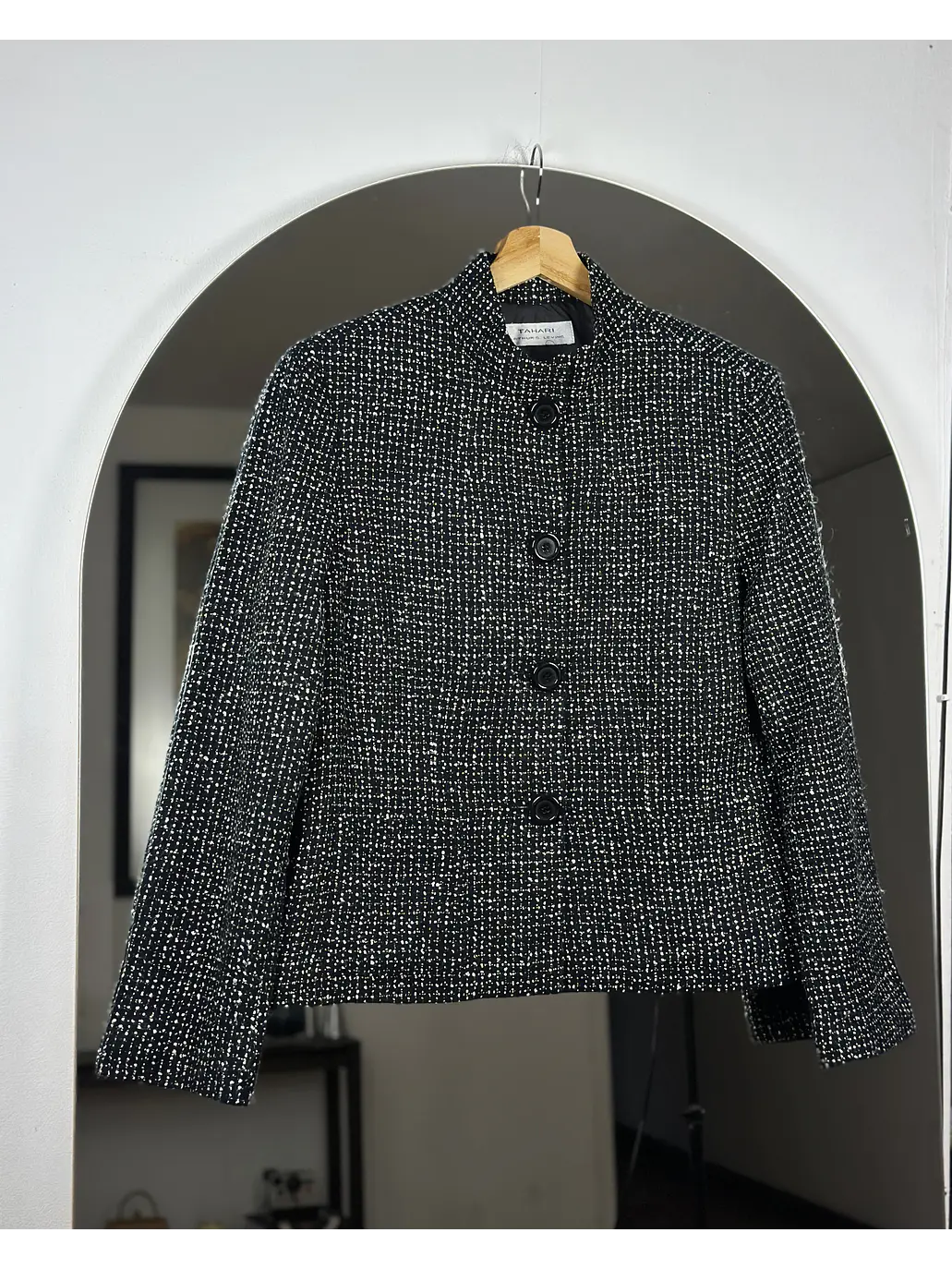 Chaqueta de paño jaspeada  6