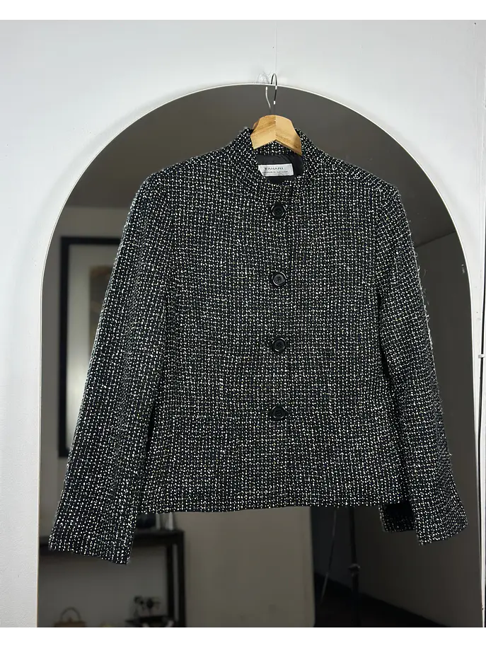 Chaqueta de paño jaspeada  6