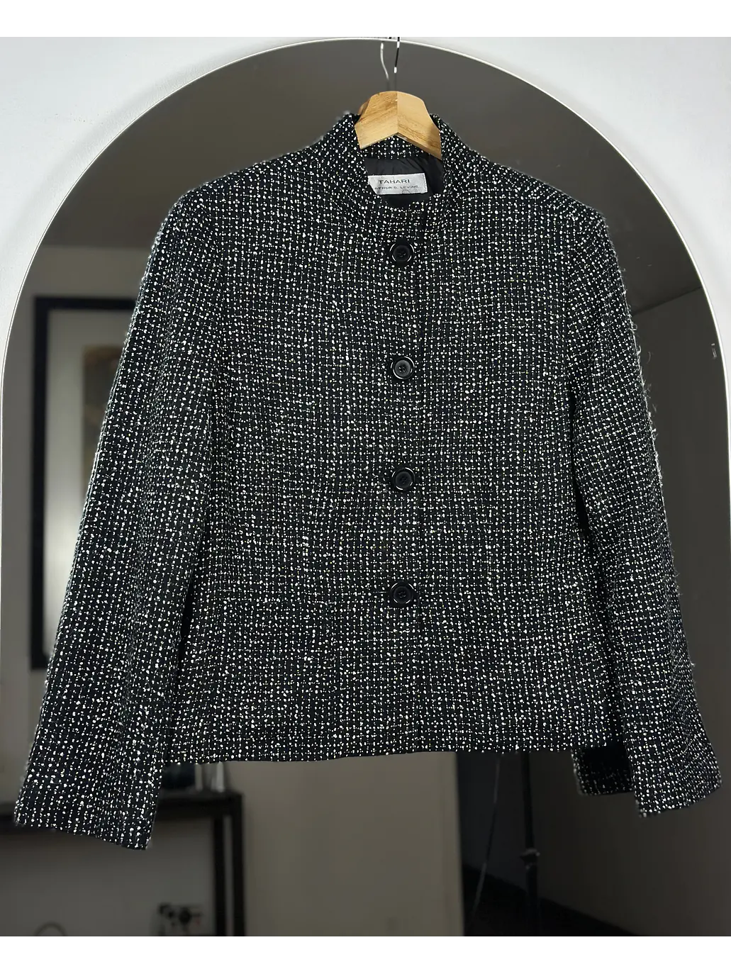 Chaqueta de paño jaspeada  1
