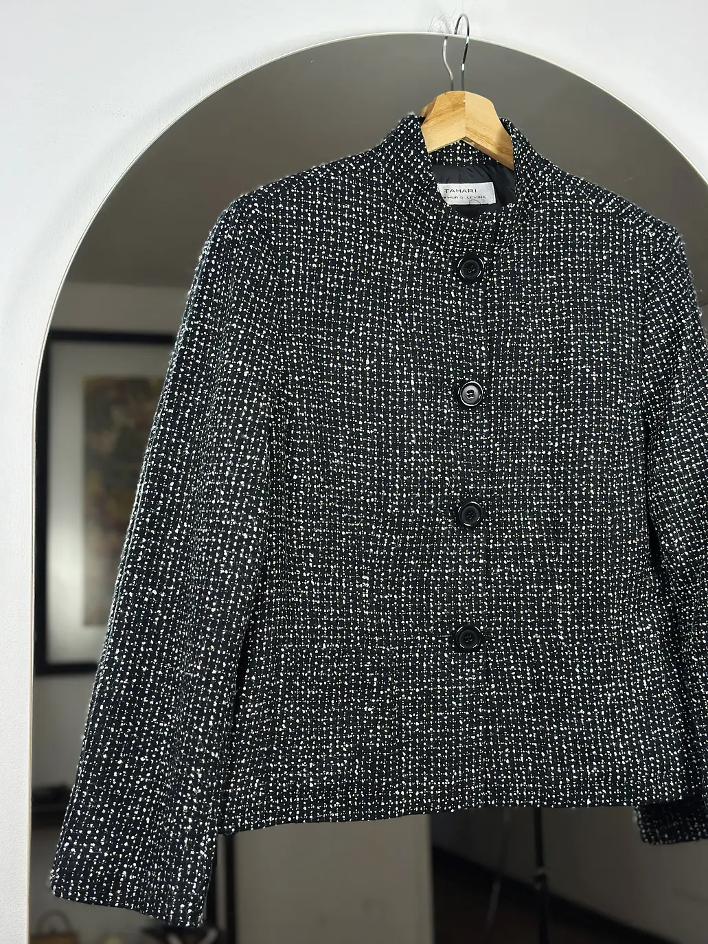 Chaqueta de paño jaspeada  2