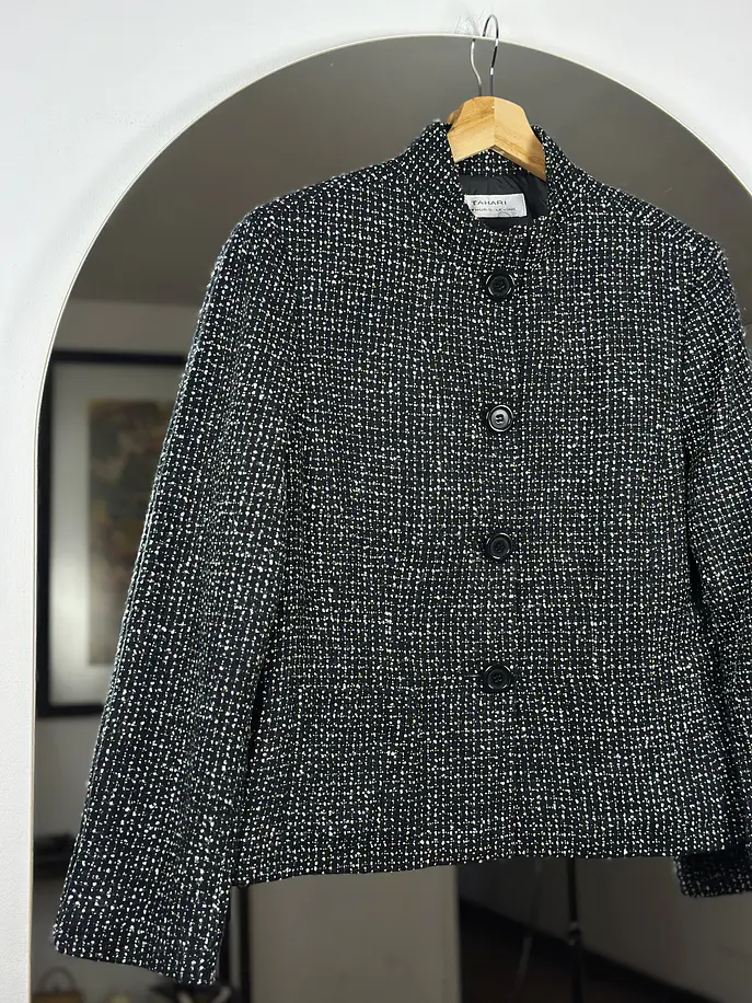 Chaqueta de paño jaspeada  2