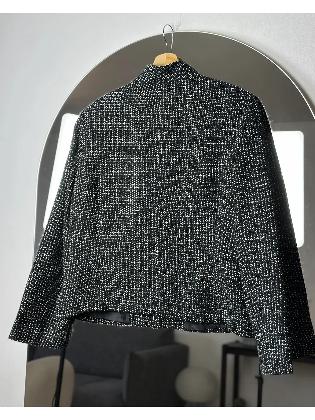 Chaqueta de paño jaspeada  5