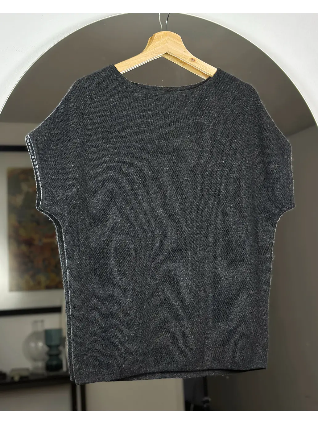 Polera cachemira ploma jaspeada 1