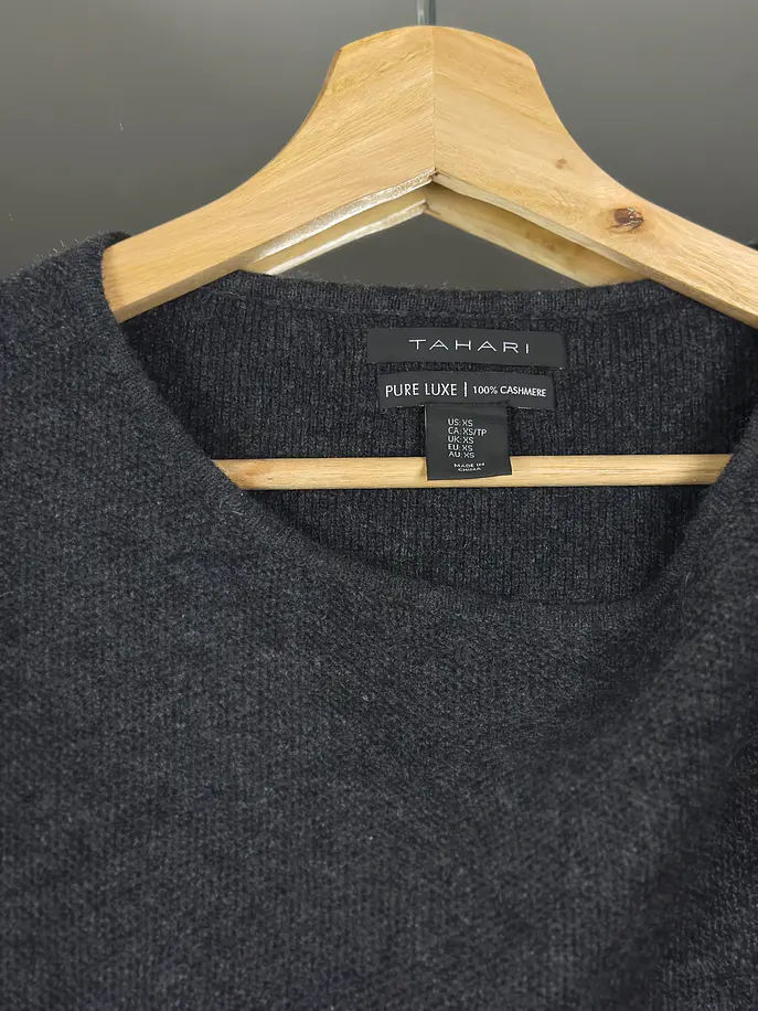 Polera cachemira ploma jaspeada 4