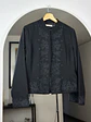 Blazer de lana bordado - Miniatura 1