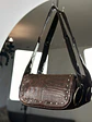 Cartera de cuero café - Miniatura 1