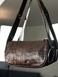 Cartera de cuero café - Miniatura 2