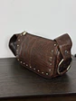 Cartera de cuero café - Miniatura 4
