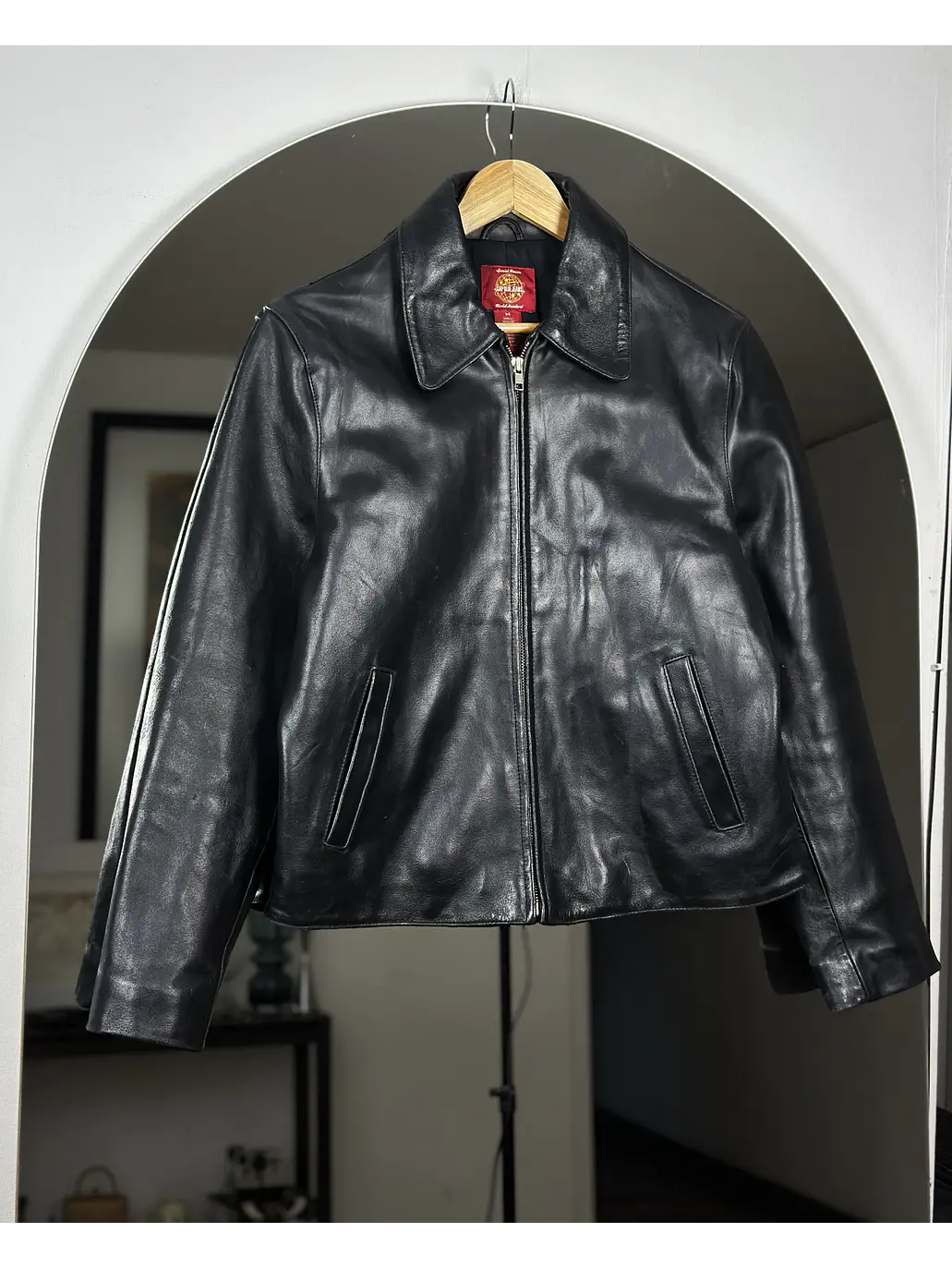 Chaqueta de cuero vintage 6