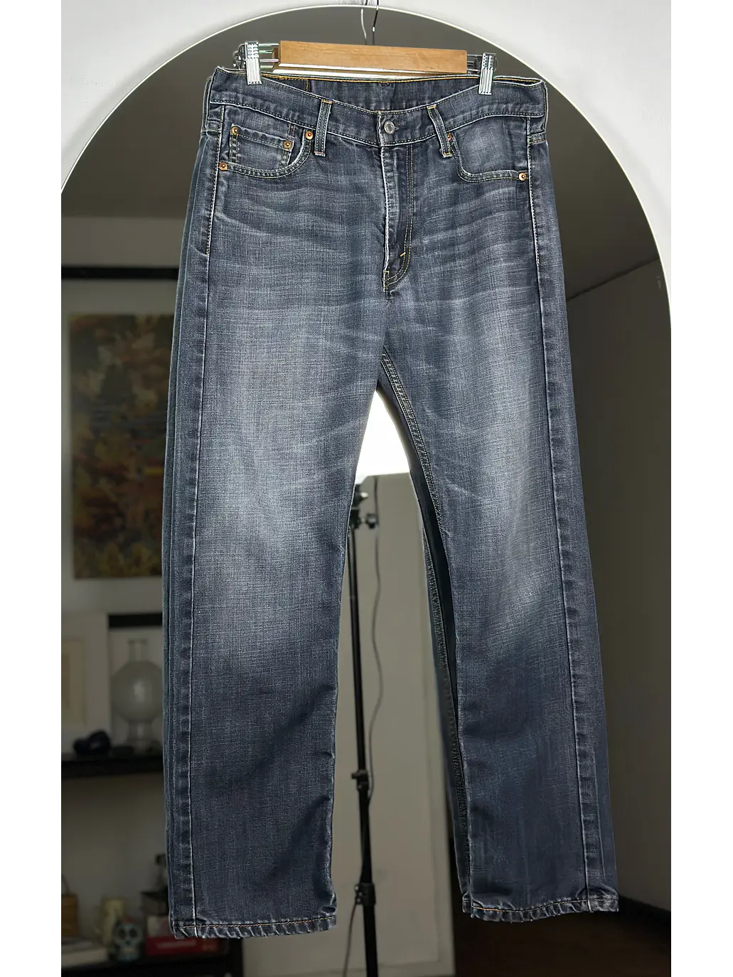 Jeans plomo lavado 1