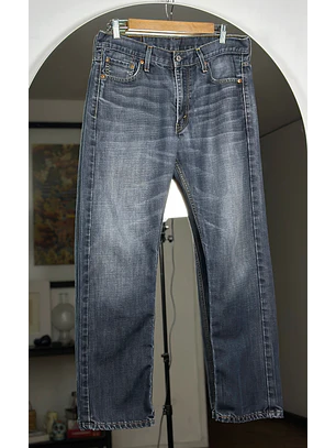 Jeans plomo lavado