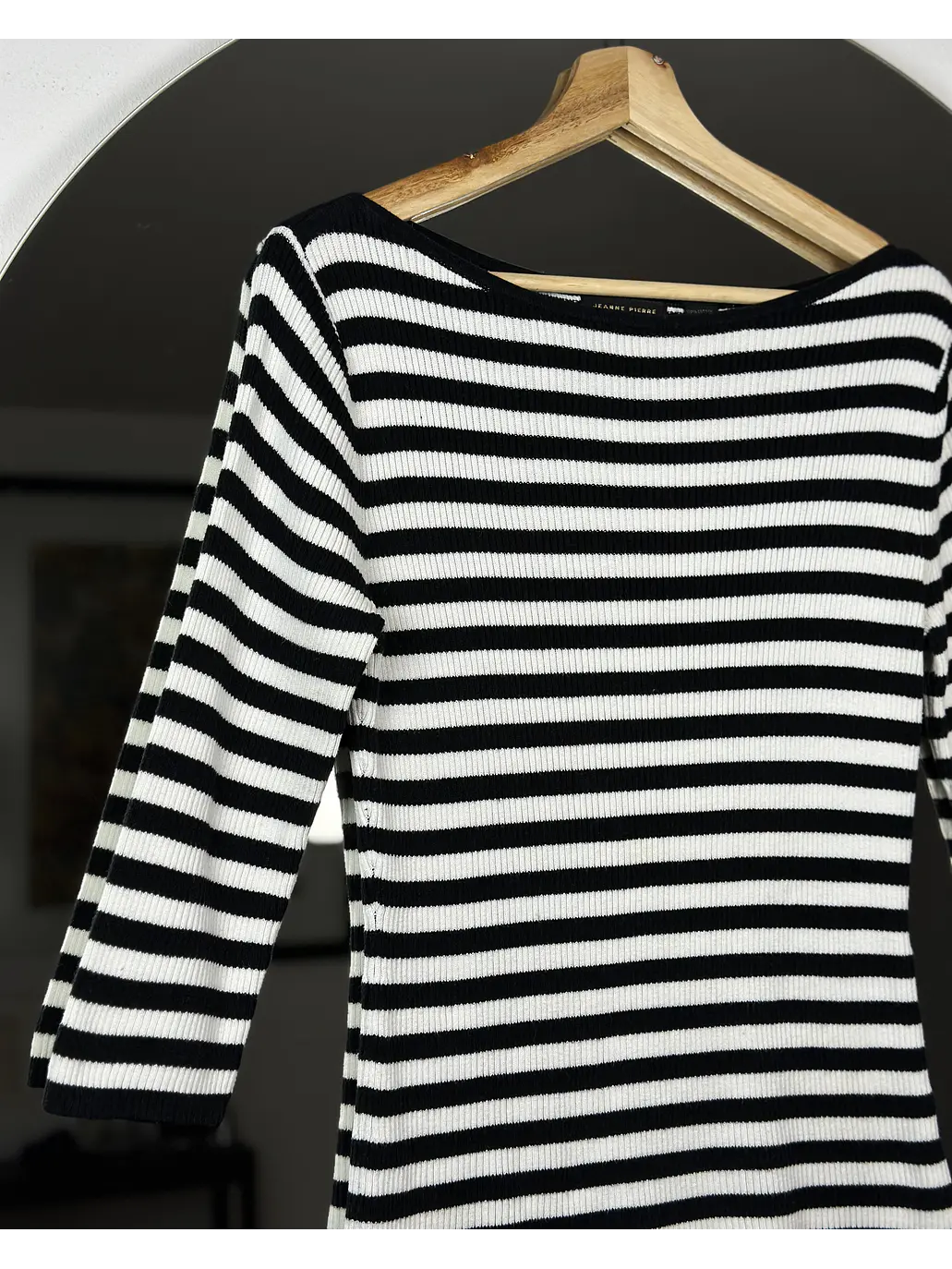 Top rayado cuello bote 2