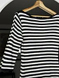Top rayado cuello bote - Miniatura 2