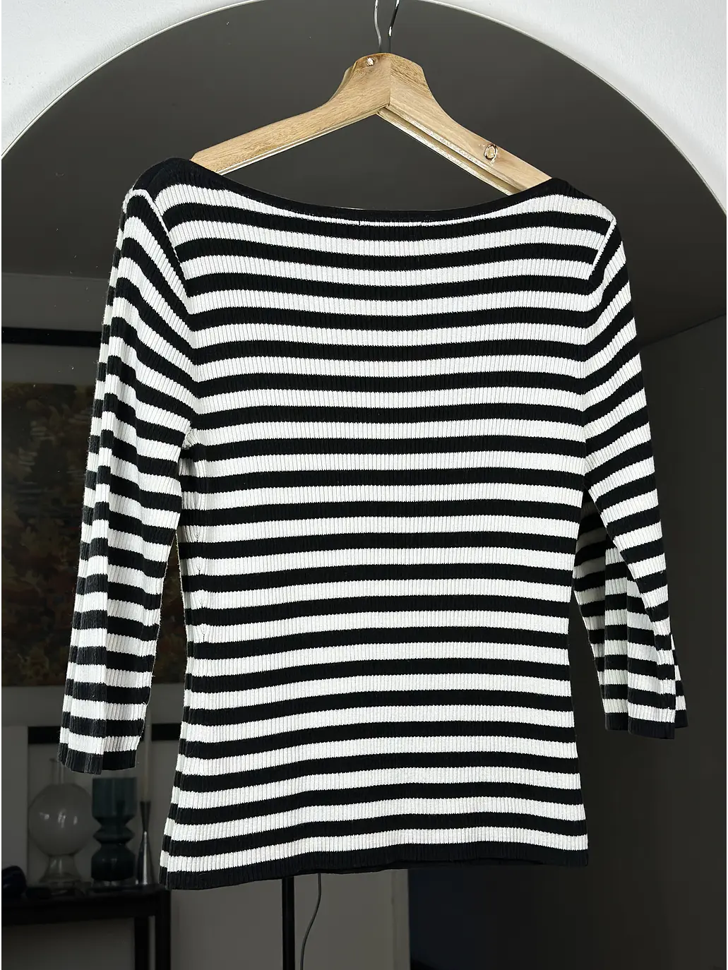 Top rayado cuello bote 3