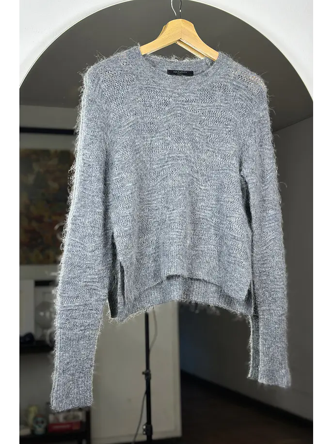 Chaleco gris jaspeado 1