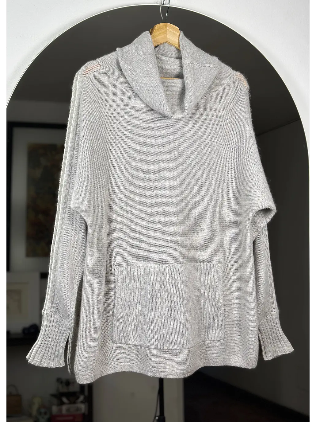 Chaleco gris cachemira  1