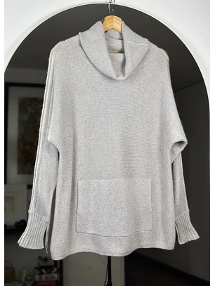 Chaleco gris cachemira 