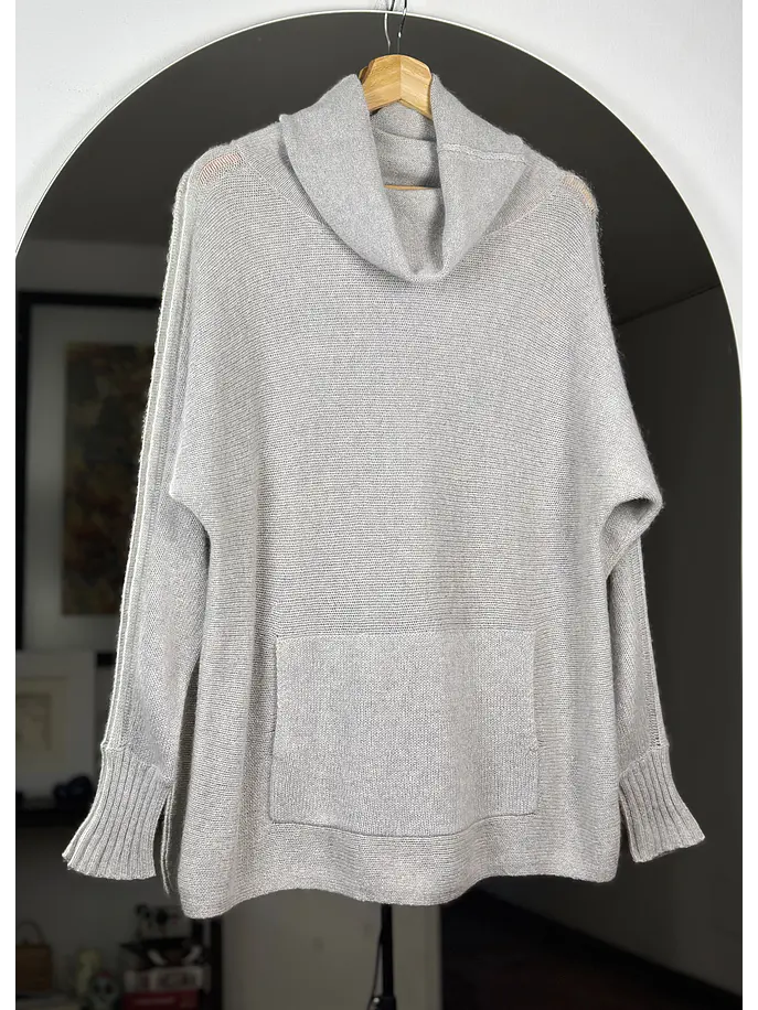 Chaleco gris cachemira  1