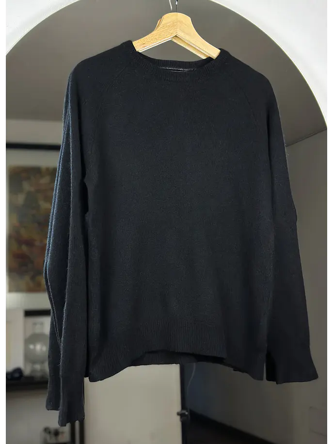 Chaleco negro cachemira 1