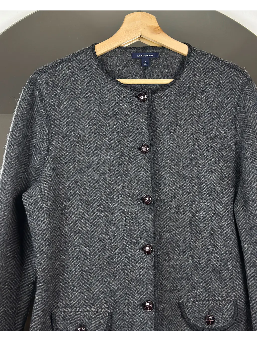 Chaqueta de lana tweed 2