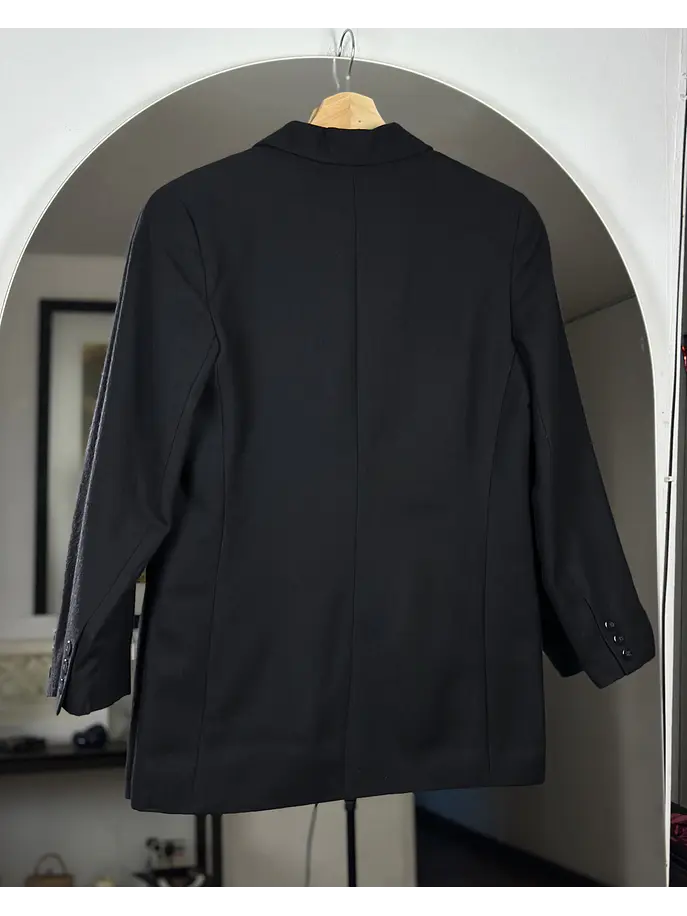 Blazer negro de lana 4