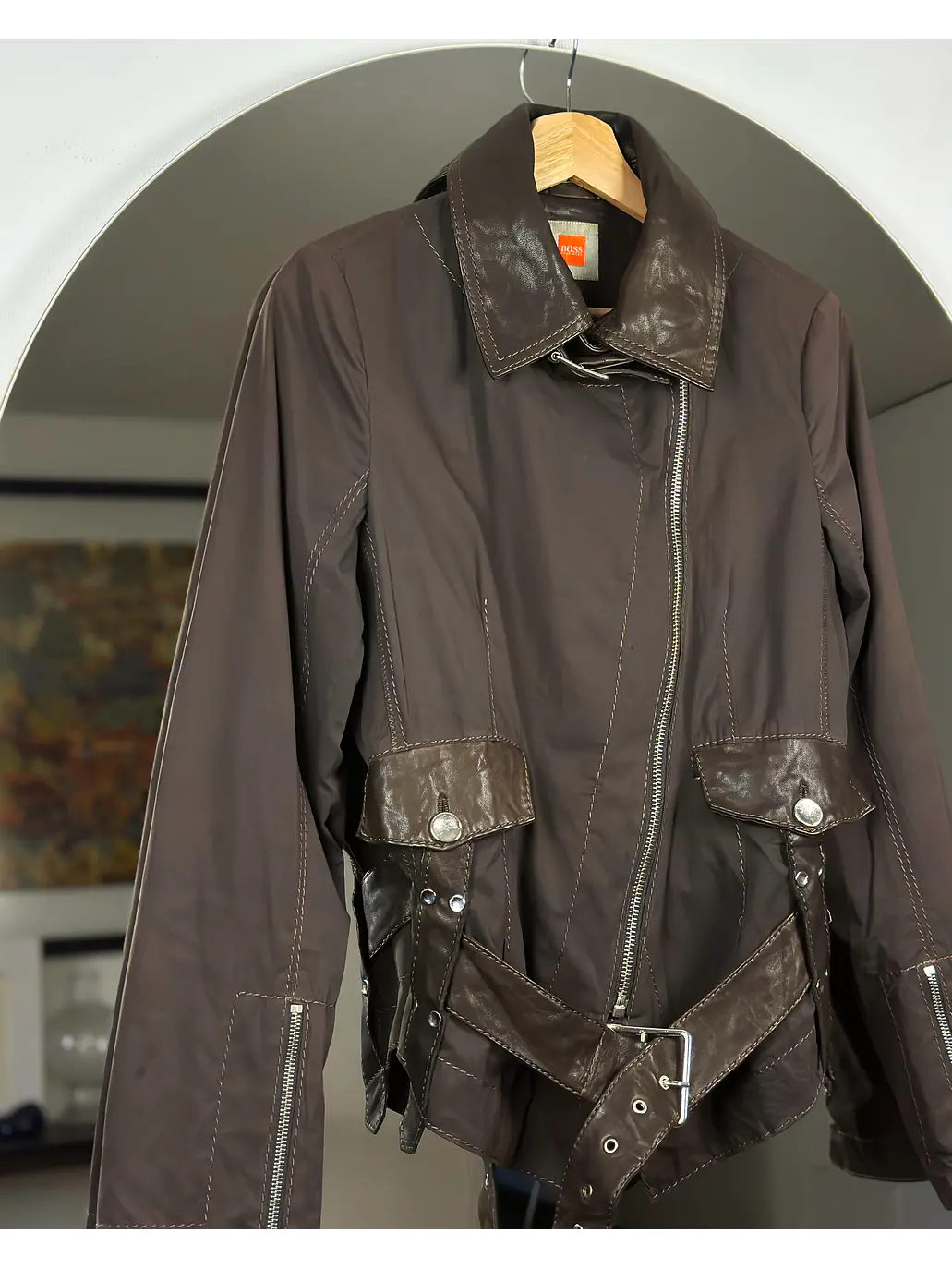 Chaqueta biker café 3
