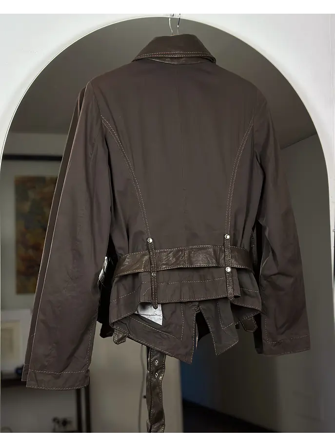 Chaqueta biker café 7