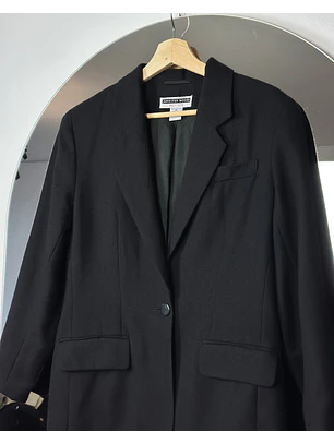 Blazer negro de lana
