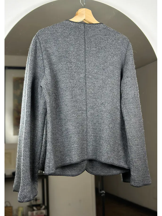 Chaqueta de lana tweed 4