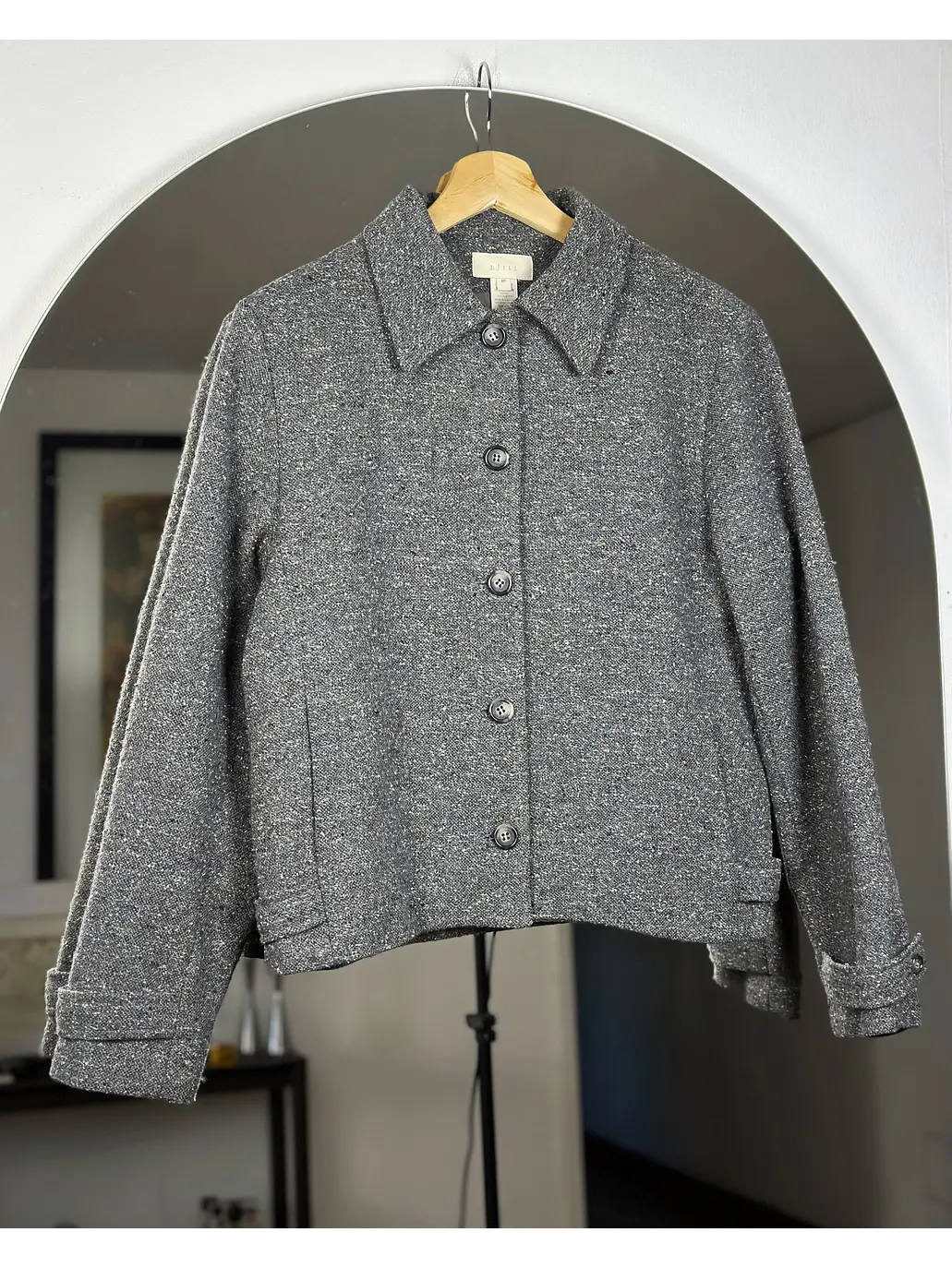 Chaqueta de paño jaspeado 1