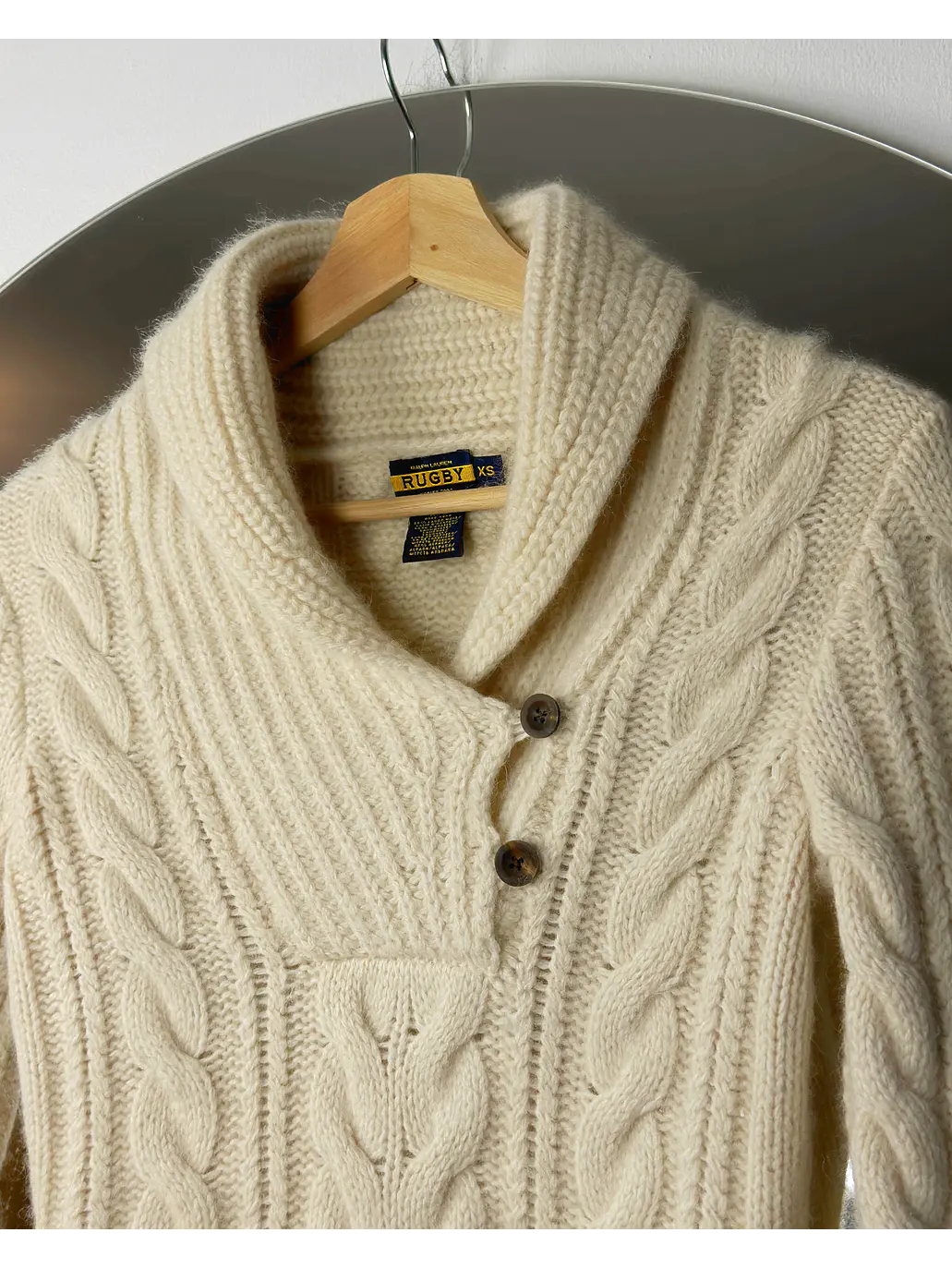 Suéter de lana beige 2