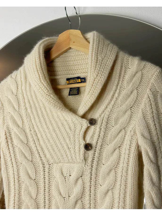 Suéter de lana beige 2