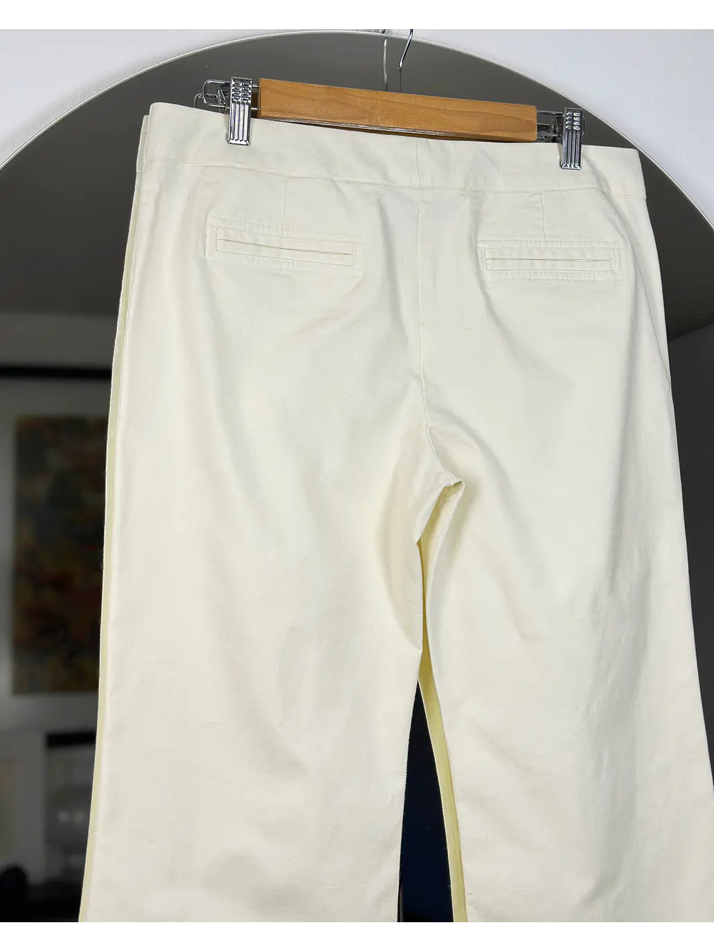 Pantalón crema  4