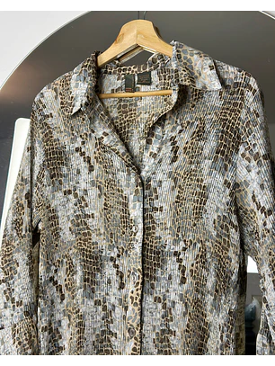 Camisa plisada 