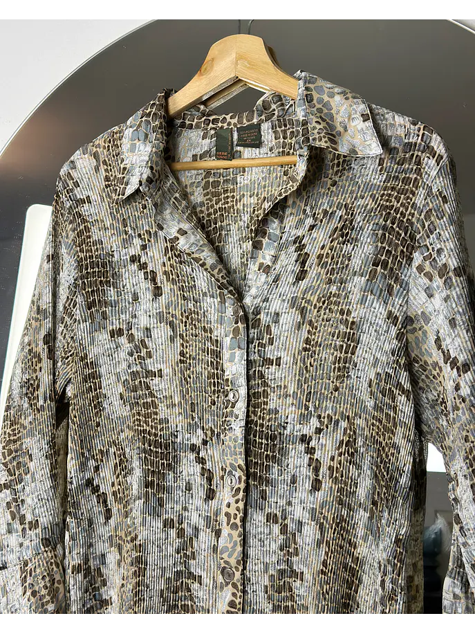 Camisa plisada  2