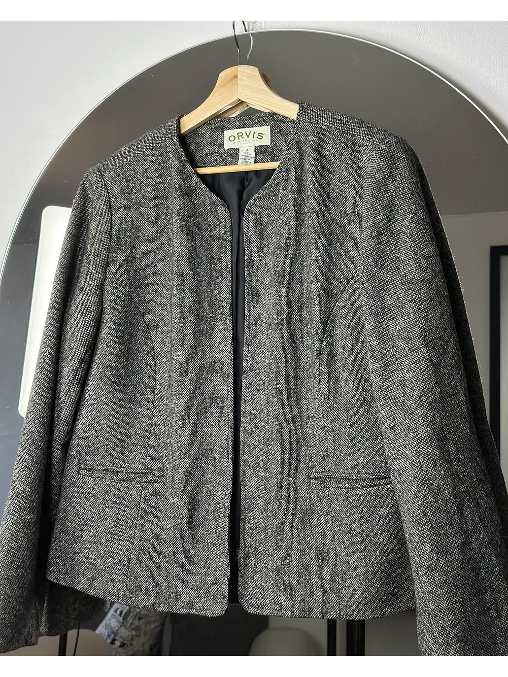 Blazer jaspeado lana 5