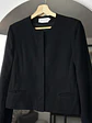 Chaqueta negra de lana - Miniatura 2