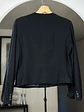 Chaqueta negra de lana - Miniatura 3
