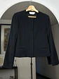 Chaqueta negra de lana - Miniatura 4