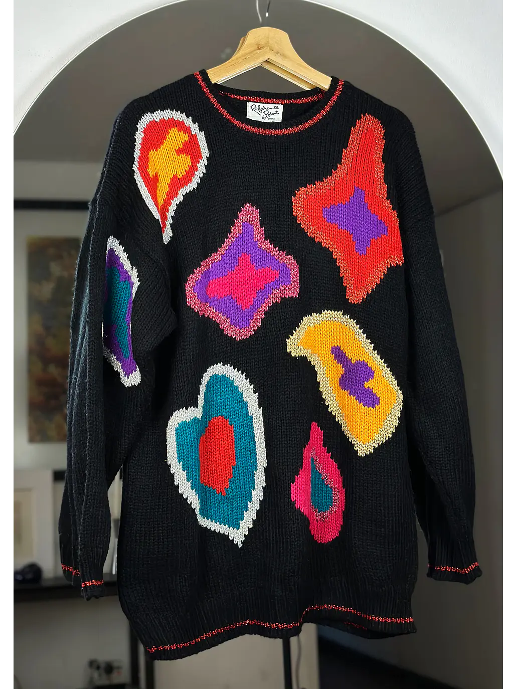 Chaleco vintage negro 2