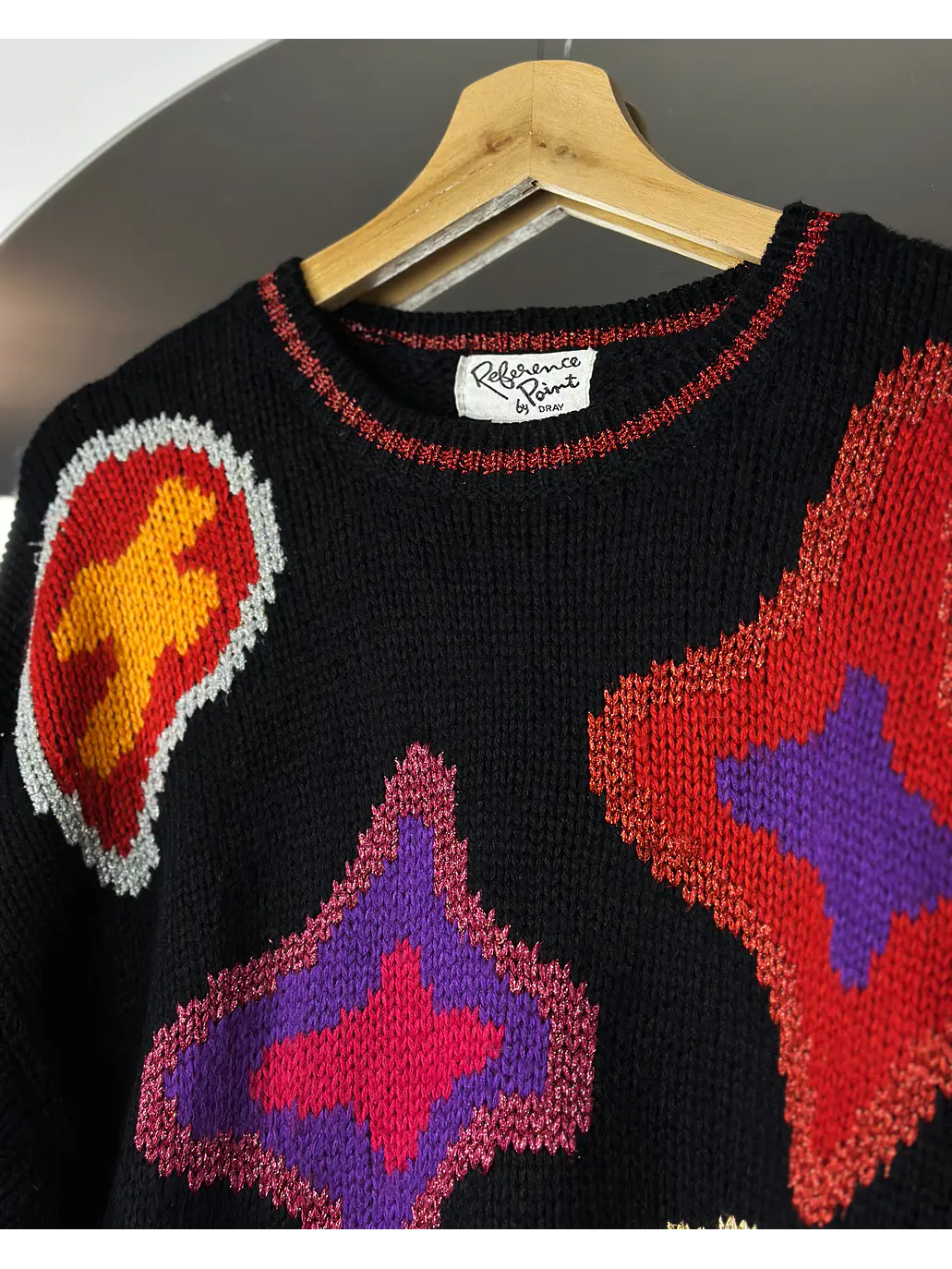 Chaleco vintage negro 4