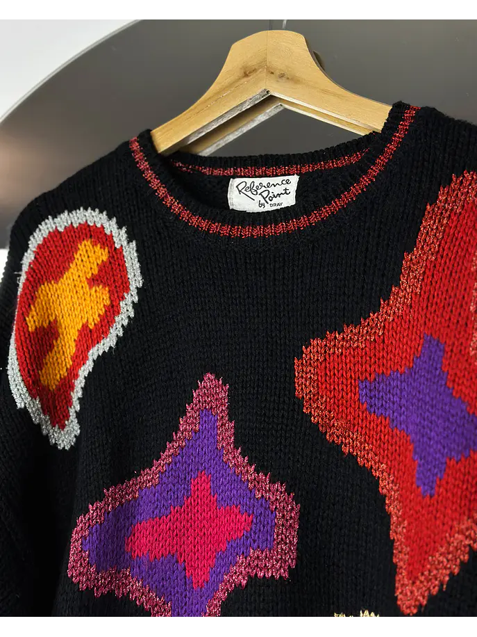 Chaleco vintage negro 4