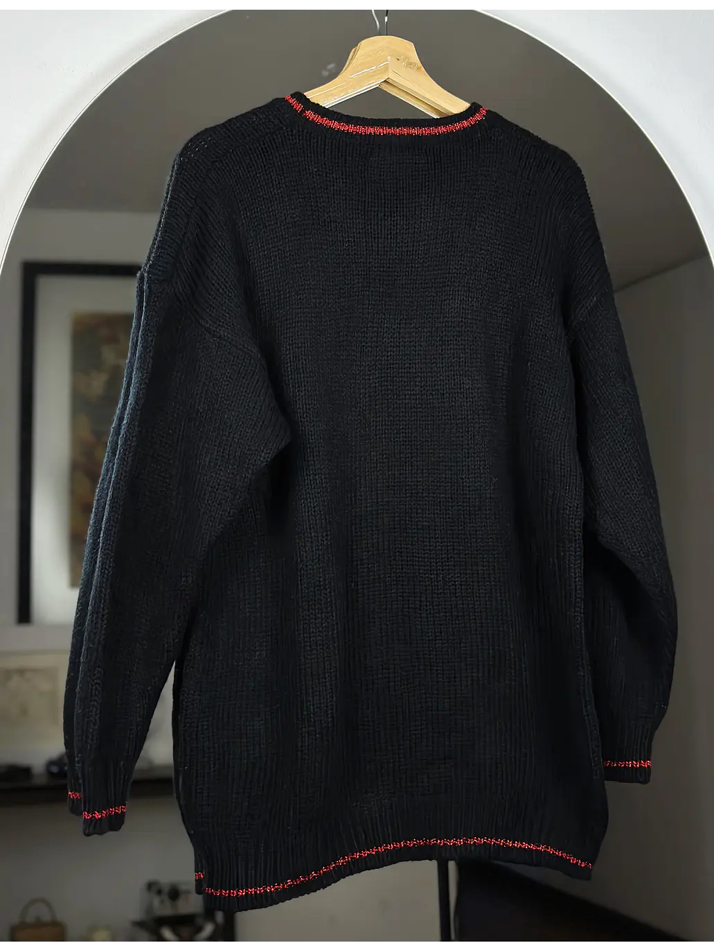 Chaleco vintage negro 5