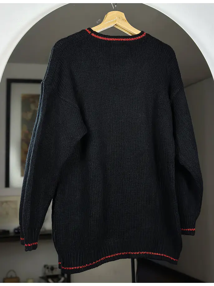 Chaleco vintage negro 5