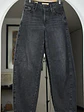 Pantalón negro lavado - Miniatura 1