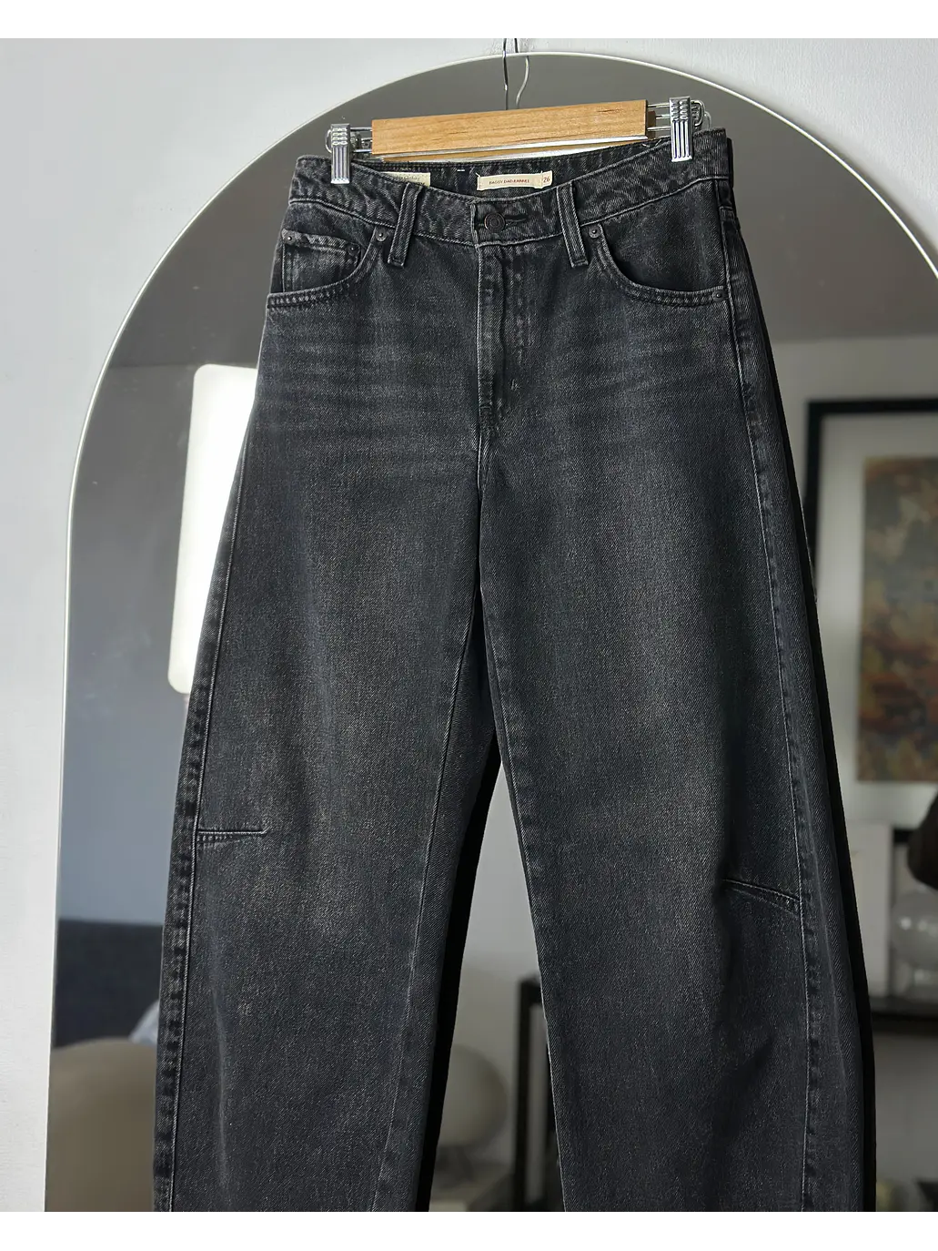 Pantalón negro lavado 2